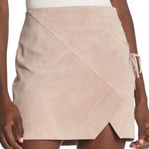 NWT BLANKNYC Pink Suede Mini Skirt | Moto Style | FREE SHIPPING